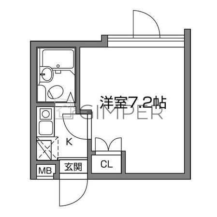 インペリアル高田馬場の物件間取画像